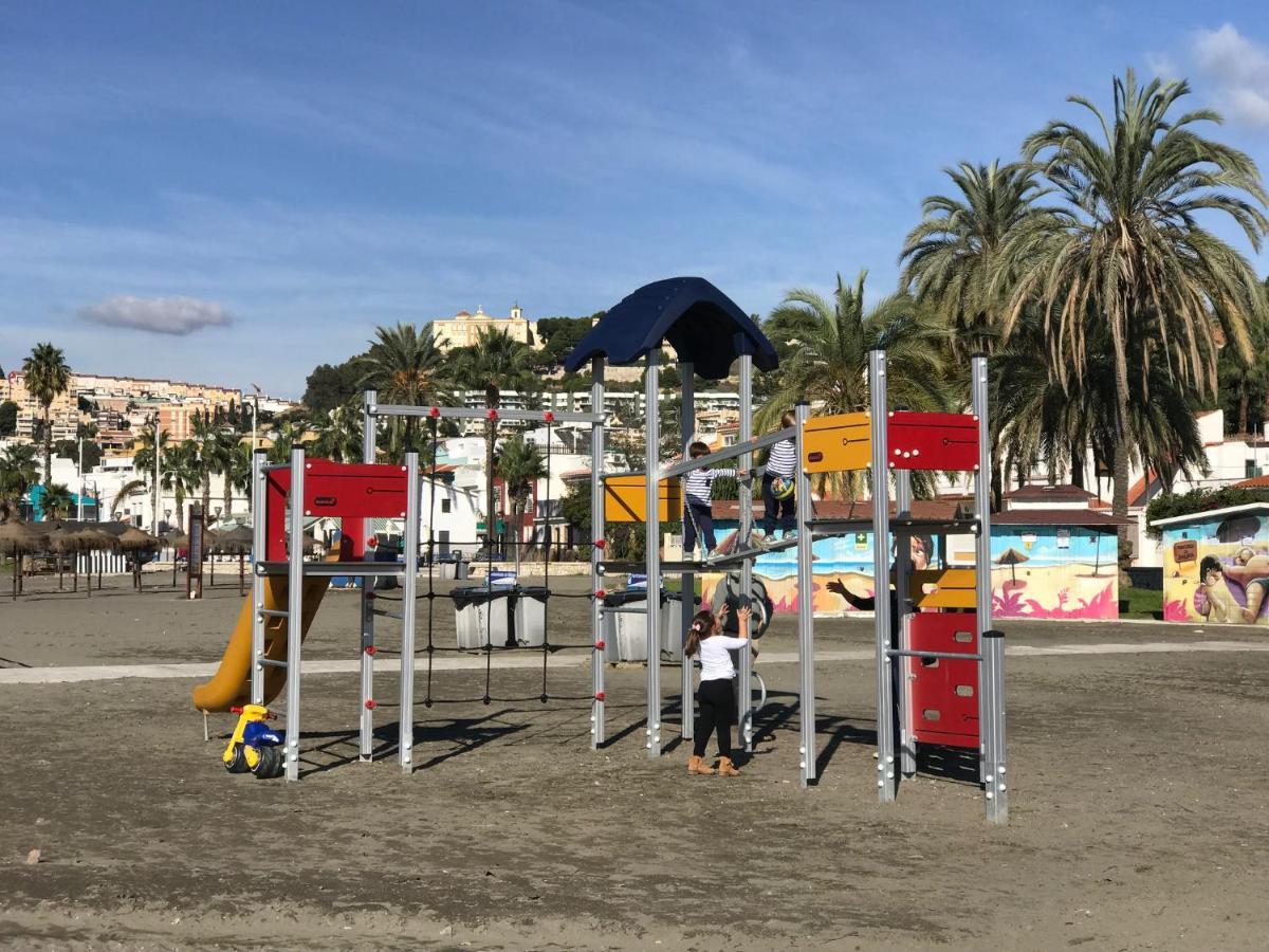 Malaga Beach House, 2 City Bikes, 2 Children'S Bikes, Wifi, Big Terrace, Bbq, Family, Childfriendly Exteriör bild