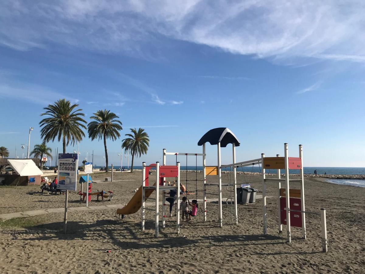 Malaga Beach House, 2 City Bikes, 2 Children'S Bikes, Wifi, Big Terrace, Bbq, Family, Childfriendly Exteriör bild