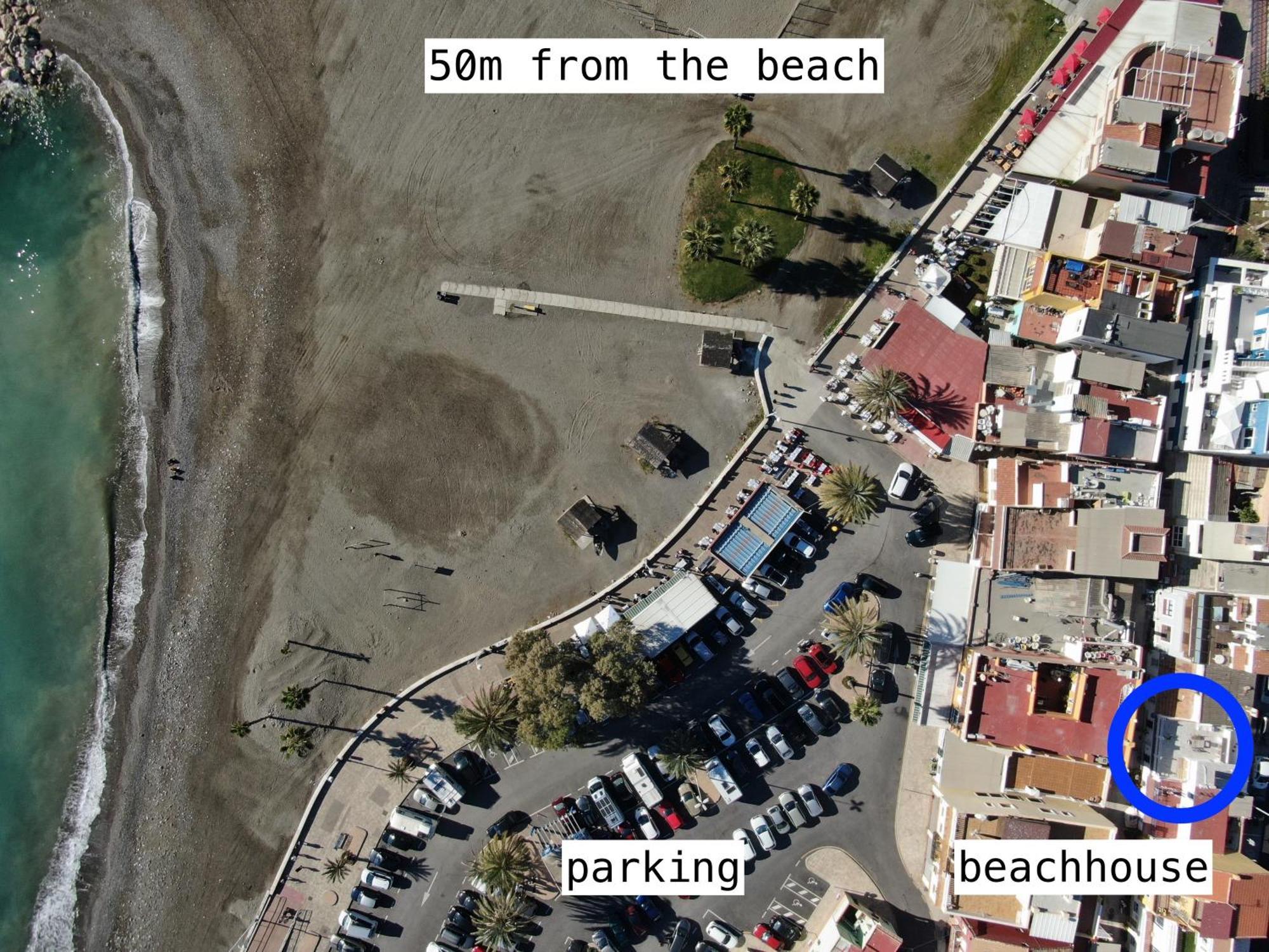 Malaga Beach House, 2 City Bikes, 2 Children'S Bikes, Wifi, Big Terrace, Bbq, Family, Childfriendly Exteriör bild