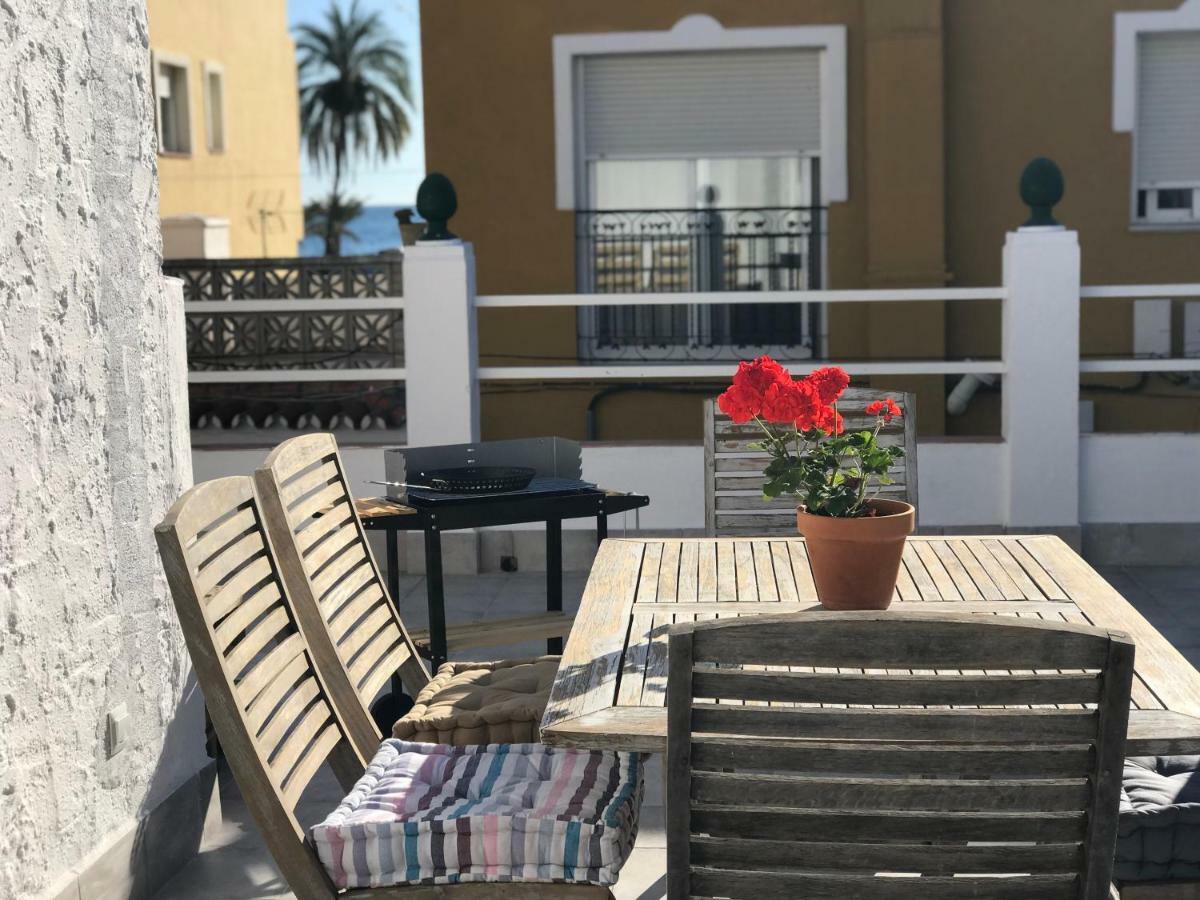 Malaga Beach House, 2 City Bikes, 2 Children'S Bikes, Wifi, Big Terrace, Bbq, Family, Childfriendly Exteriör bild
